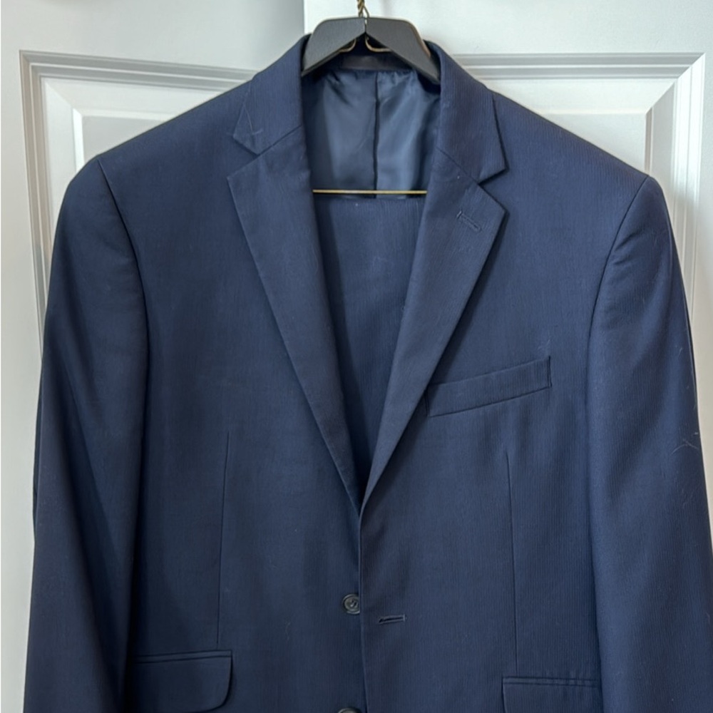 Kenneth Cole Reaction Navy Suit